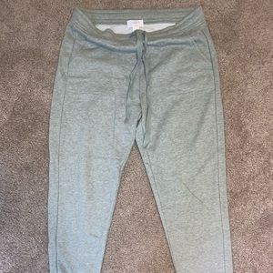 Loft lounge green joggers size M